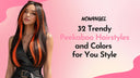 32 Trendy Peekaboo Hairstyles and Colors for You Style
