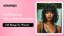 35 Flattering Wavy Bob Hairstyles with Bangs for Women - wowangel