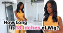 How Long Is 18 Inches of Wig - wowangel