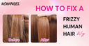 How to Fix a Frizzy Human Hair Wig - wowangel