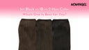 Jet Black vs 1B vs 2 Hair Color: Which One Is Best for You? - wowangel