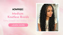 Medium Knotless Braids: Care, Length and Styling Guide - wowangel