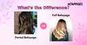 Partial Balayage vs Full Balayage: What's the Difference - wowangel
