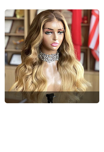 Balayage Blonde HD Lace Frontal Wig