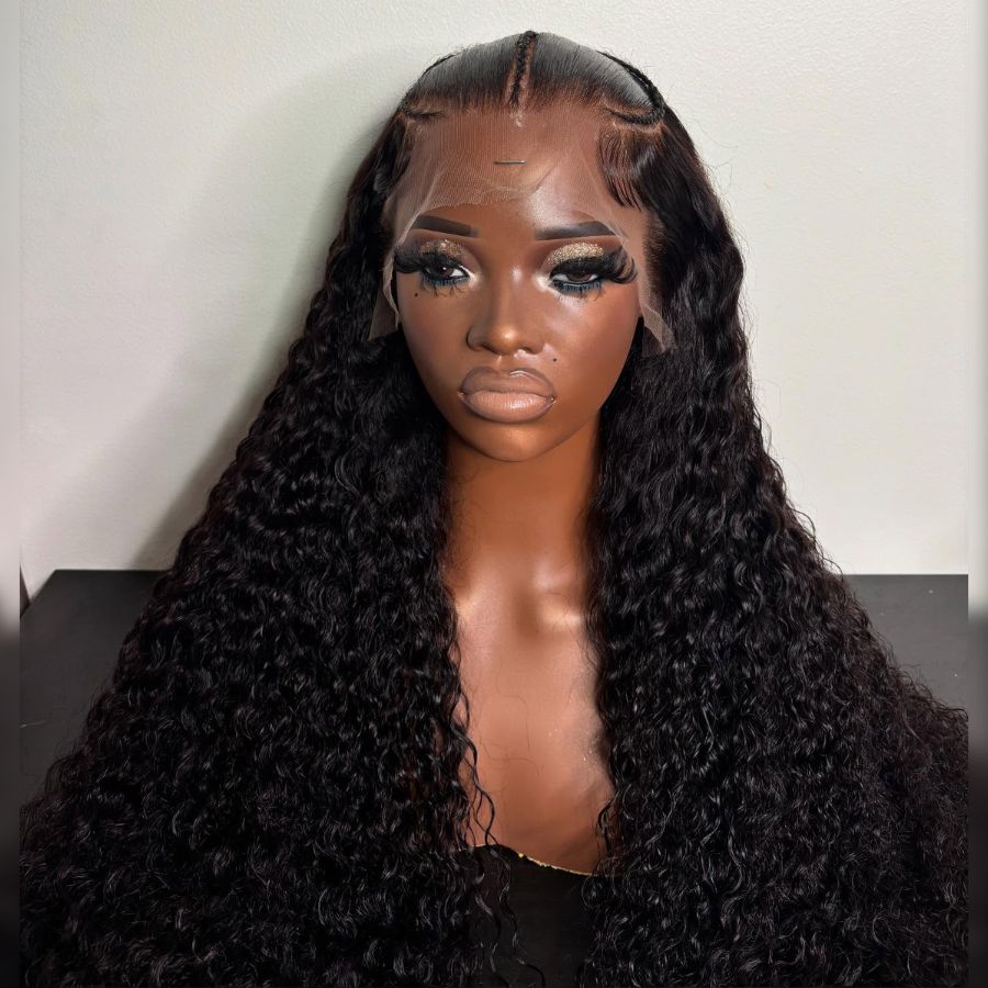 UK Shipping | 13X6 Skinlike Real HD Lace Front Wig Curly Texture 250% Density