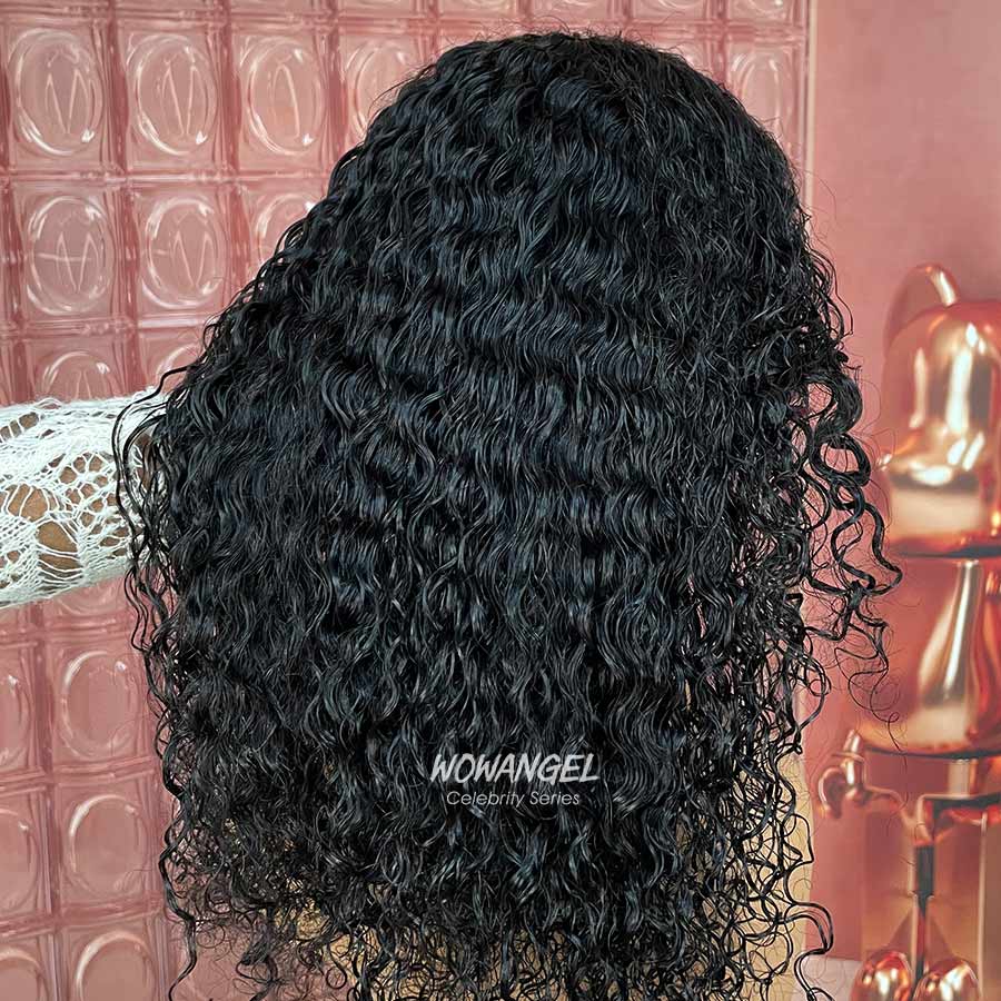 WOWANGEL Cambodian Curl Skinlike Real HD Lace 13X6 Full Frontal Wig