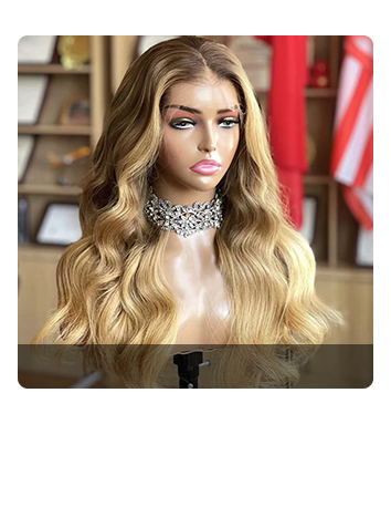Balayage Blonde HD Lace Frontal Wig