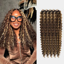 Extensiones de cabello humano de ganchillo con plumas preseparadas y rizadas birmanas de WOWANGEL