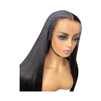 WOWANGEL Skinlike Real HD Lace 13X6 Full Frontal Wig Silk Straight Pre Plucked