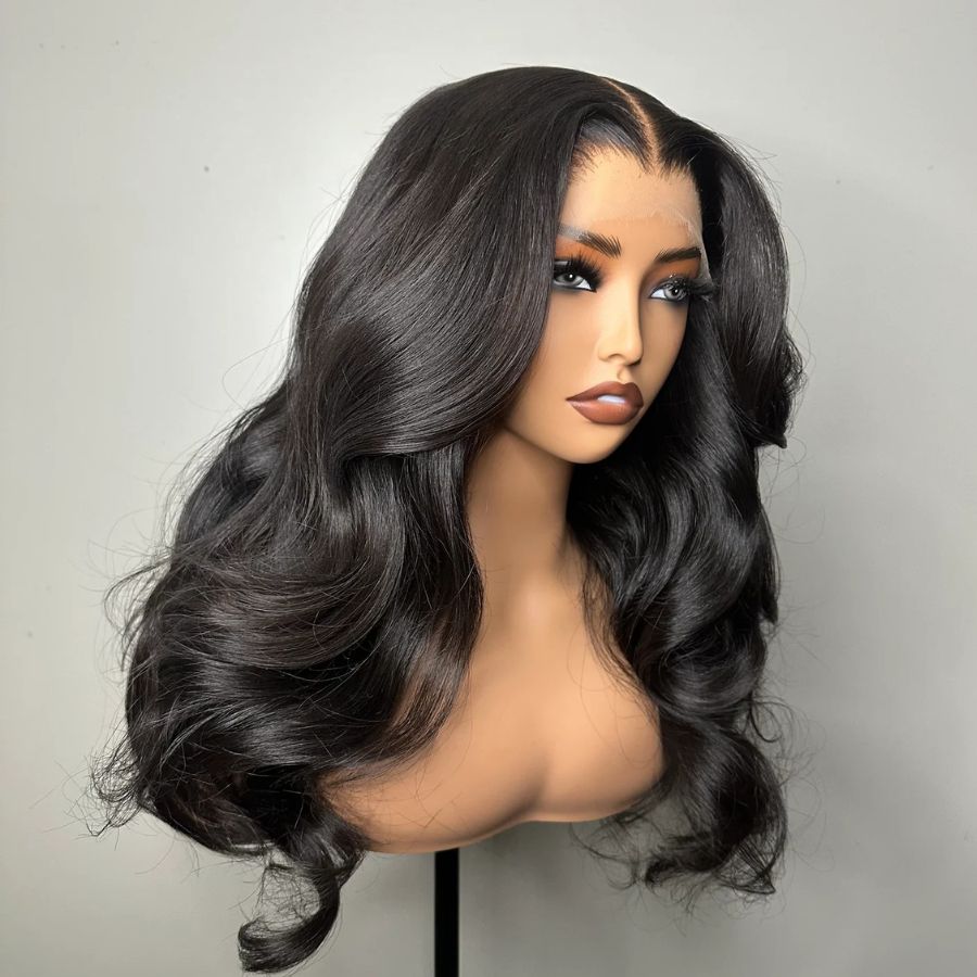 UK Shipping | WOWANGEL Skinlike Real HD Lace 13X6 Full Frontal Wig Body Wave