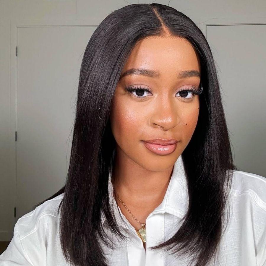 WOWANGEL Wear & Go Yaki Straight BOB 5x5 HD Lace Closure Wig 180% Density