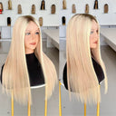 WOWANGEL 9X6 Wear to Go Glueless Perücke, Dunkelrotbraun, HD Lace Perücke, Body Wave
