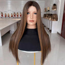 WOWANGEL 9X6 Wear to Go Glueless Perücke, Dunkelrotbraun, HD Lace Perücke, Body Wave
