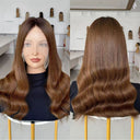 WOWANGEL 9X6 Wear to Go Glueless Perücke, Dunkelrotbraun, HD Lace Perücke, Body Wave