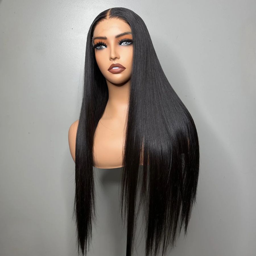 UK Shipping | 7x7 Straight Skinlike Real HD Lace Closure Wig 250% Density
