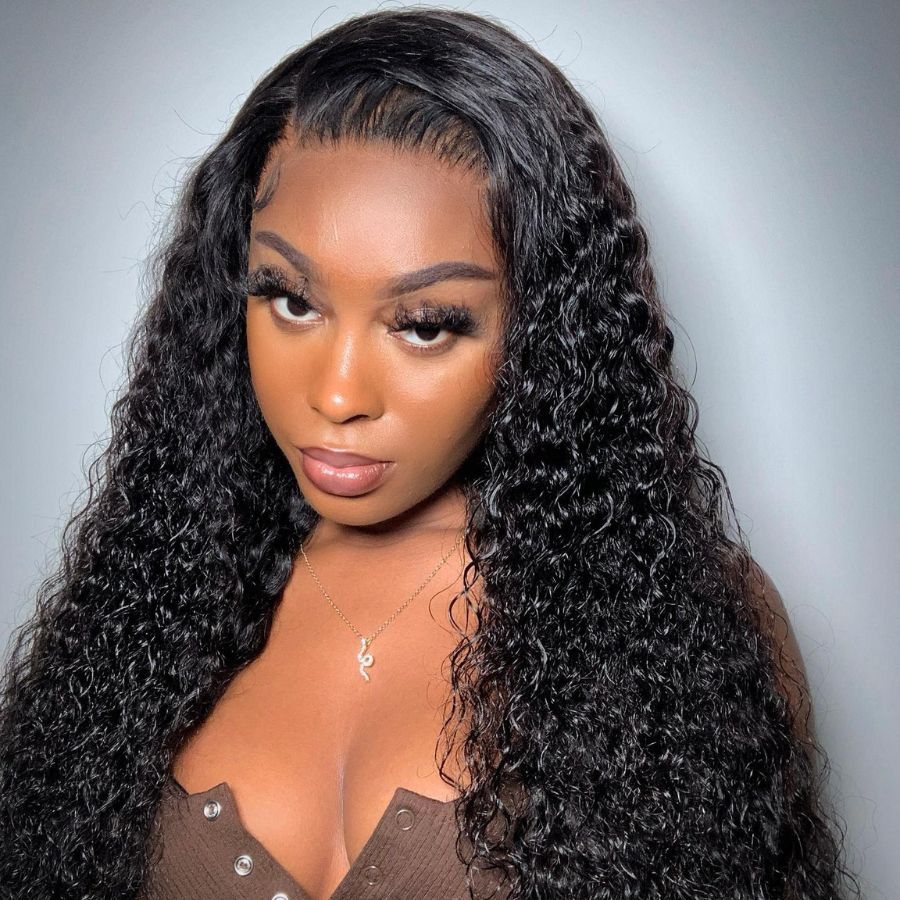 WOWANGEL Pre-Everything 9X6 Wear Go Glueless Wig Deep Wave HD Lace Closure Wigs