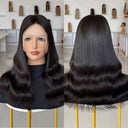 WOWANGEL 9X6 Wear to Go Glueless Perücke, Dunkelrotbraun, HD Lace Perücke, Body Wave