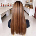 WOWANGEL 9X6 Wear to Go Glueless Perücke, Dunkelrotbraun, HD Lace Perücke, Body Wave