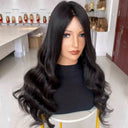 WOWANGEL 9X6 Wear to Go Glueless Perücke, Dunkelrotbraun, HD Lace Perücke, Body Wave