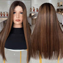WOWANGEL 9X6 Wear to Go Glueless Perücke, Dunkelrotbraun, HD Lace Perücke, Body Wave