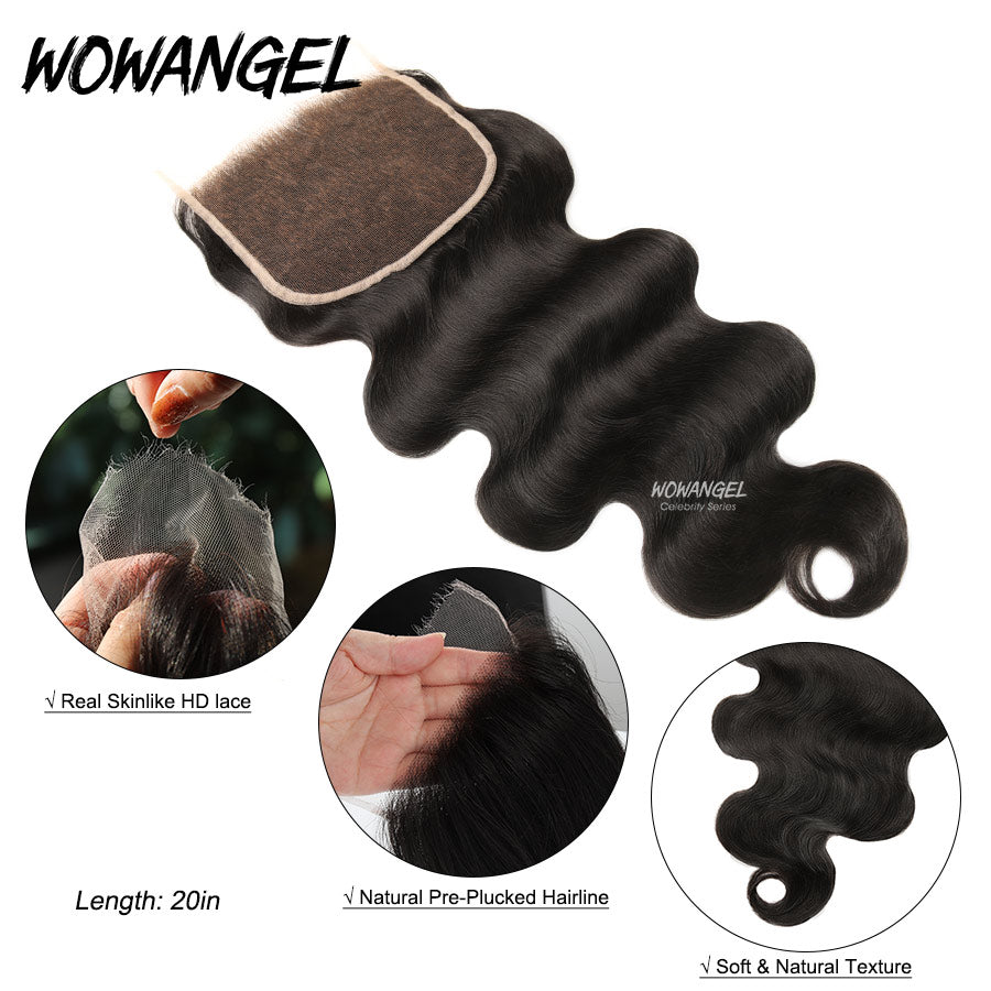 Lace Closure Only, 6x6 Skinlike Real HD Lace Closure Only, HD Lace Piece