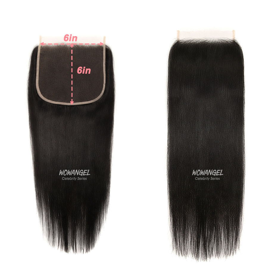 Lace Closure Only, 6x6 Skinlike Real HD Lace Closure Only, HD Lace Piece