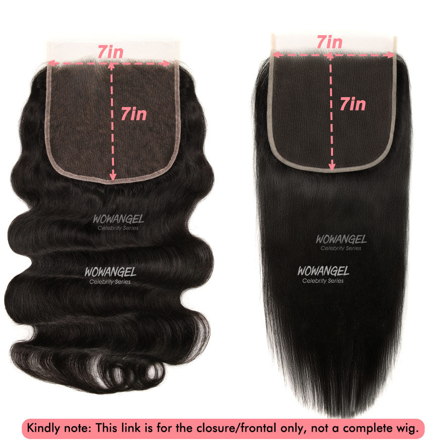Lace Frontal Only, Skinlike Real HD Lace 13x6 13x4 7x7 6x6 5x5 Lace Closure Pieces