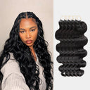Extensiones de cabello humano de ganchillo con plumas preseparadas y rizadas birmanas de WOWANGEL