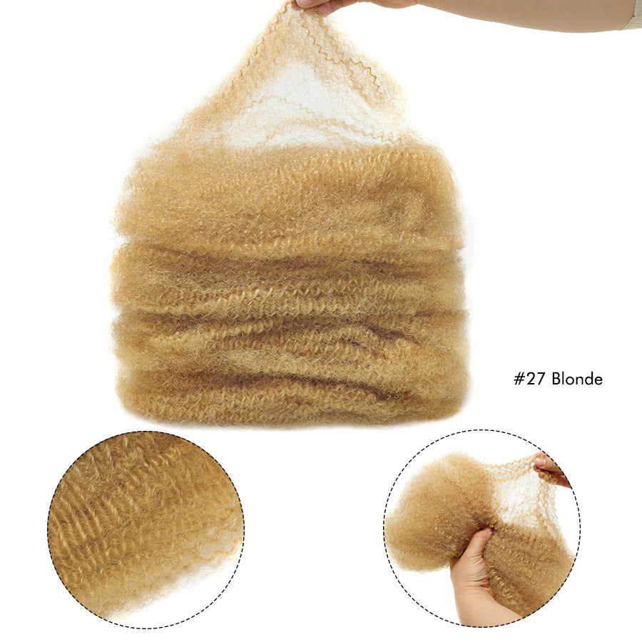 UK Shipping | Natural / #4/ #27 Afro kinky Bulk Hair Extensions For Braiding Dreadlock Human Hair