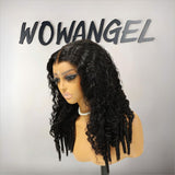 WOWANGEL Burmese Curl 13x6 Skinlike Real HD Lace Front Wig with Spiral Curly Ends