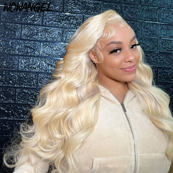 Upgraded 2.0 | 613 Blonde Skinlike Real HD Lace 13x6 Full Frontal Wigs Body Wave
