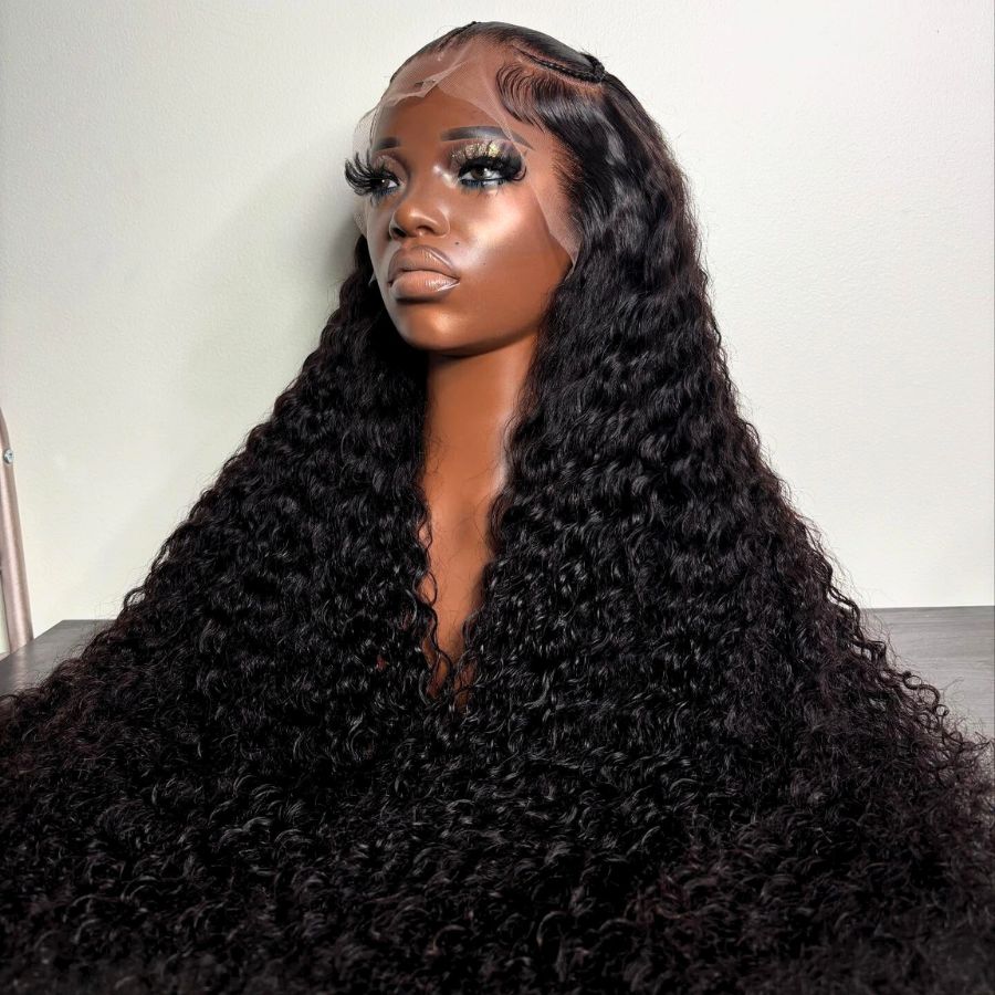 UK Shipping | 13X6 Skinlike Real HD Lace Front Wig Curly Texture 250% Density