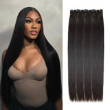 UK Shipping | Straight Bundles Deal 4pcs 100% Human Hair Weaves