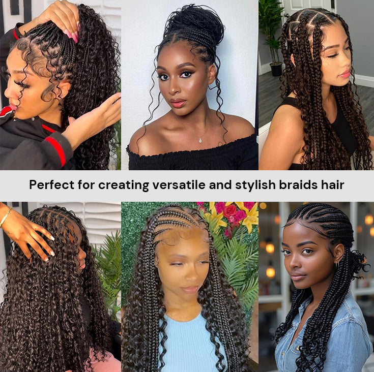 A WIDE RANGE OF HAIR WEAVING STYLES