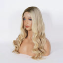 HAZE Ombre Blonde Luxury Raw Hair 9X5 Lace Front Wigs Straight - wowangel