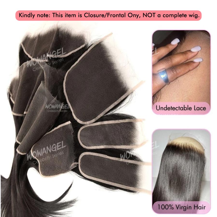 Lace Frontal Only, Skinlike Real HD Lace 13x6 13x4 7x7 6x6 5x5 Lace Closure Pieces