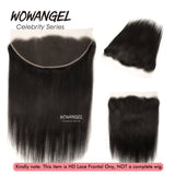 HD Lace Frontal Only, 13x6 Skinlike Real HD Lace Frontal, Lace Piece - wowangel