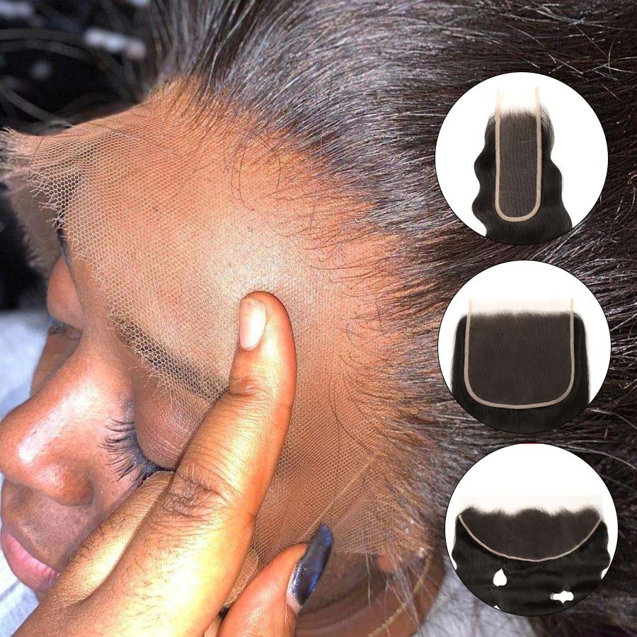 UK Shipping | Skinlike Real HD Lace Frontal 13x6 13x4 2x6 6x6 5x5 Lace Closure Pieces