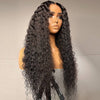 WOWANGEL 6x6 Skinlike Real HD Lace Closure Wig Curly Pre Plucked Glueless Wig