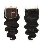 Lace Closure Only, 6x6 Skinlike Real HD Lace Closure Only, HD Lace Piece - wowangel