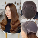 MOCHA Brown Luxury Raw Hair 9X5 Lace Front Wigs Straight - wowangel