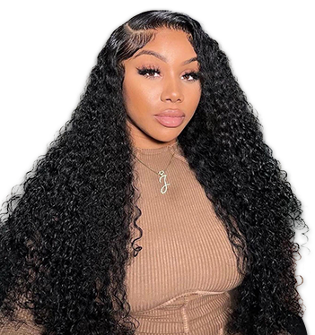 WOWANGEL Skinlike Real HD Full Lace Wig Water Wave Clean Hairline