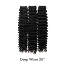 Summer Clearance | Premium 12A Bundles Deal 3pcs Body Wave/Deep Wave 100% Human Hair Weaves - wowangel