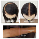 UK Shipping | 250% Density Burmese Curl 13x6 Skinlike Real HD Lace Front Wig - wowangel