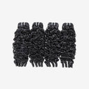 UK Shipping | Burmese Curly Hair Bundles with Spiral Ends 100% Human Hair Weaves - wowangel