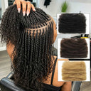 UK Shipping | Natural / 4/ 27 Afro kinky Bulk Hair Extensions For Braiding Dreadlock Human Hair - wowangel