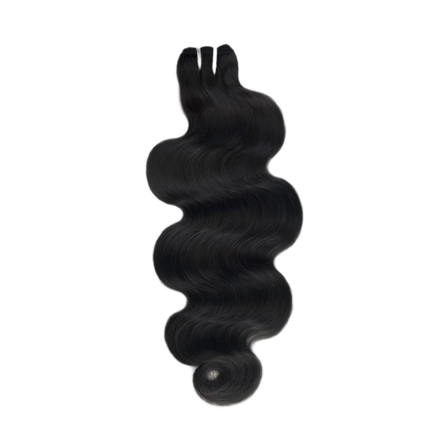 UK Shipping | One Bundle Straight/ Body Wave 100% Human Hair Weaves - wowangel
