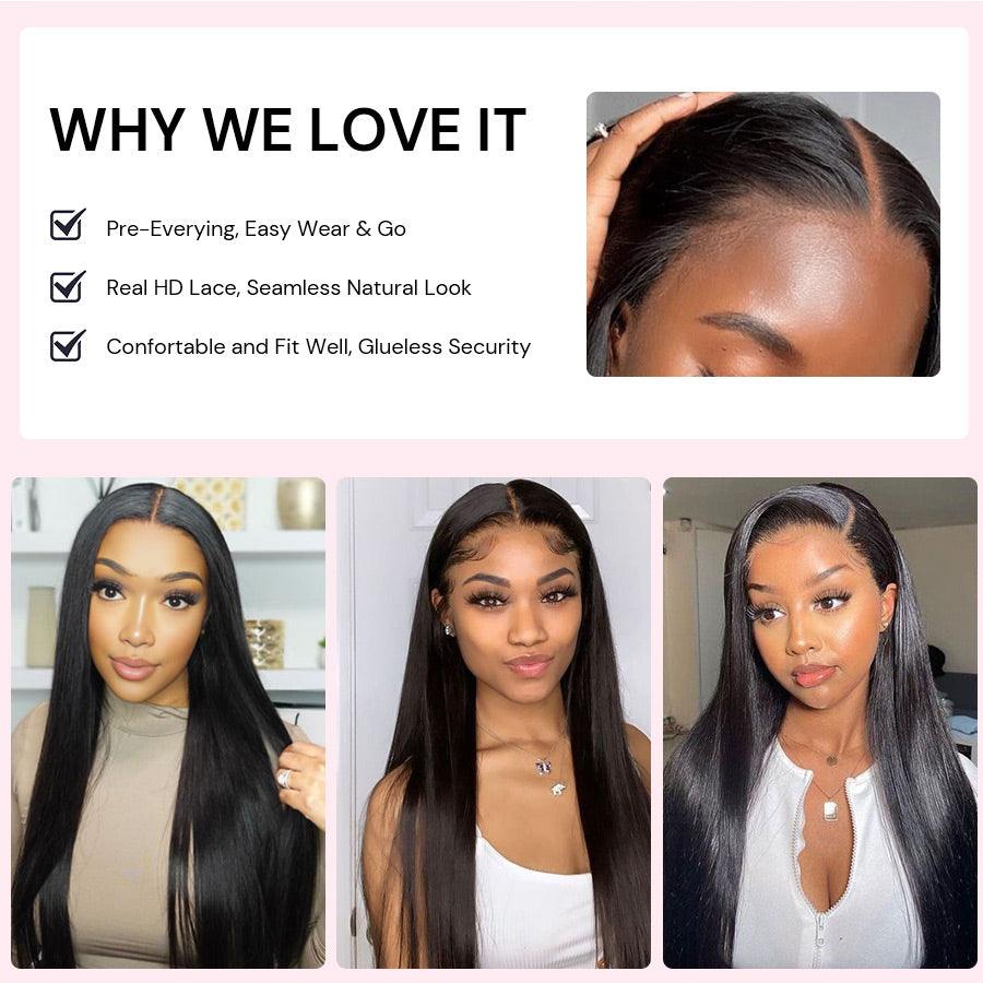 Benefits of HD lace wig with seamless natural look