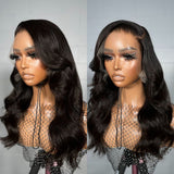 USA Shipping | 13X6 Skinlike Real HD Lace Front Wig Body Wave 250% Density - wowangel