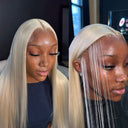 USA Shipping | 613 Blonde 13x4 HD Lace Full Frontal Wigs 180% Density - wowangel